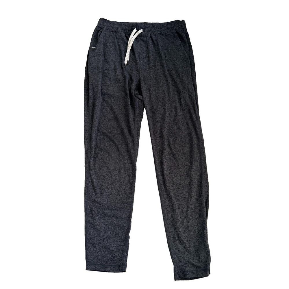 VUORI Men's Ponto Performance Pant Grey Heather L V418 Lounge Athleisure EUC